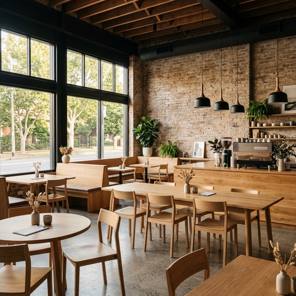 Café Lumière — full commercial fit-out