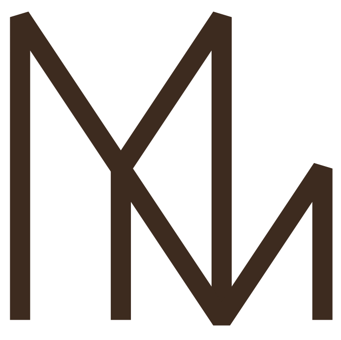 M.M Wood monogram